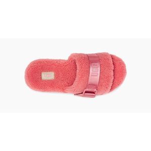 UGG Pink Blossom Fluffita Slides - Size 6